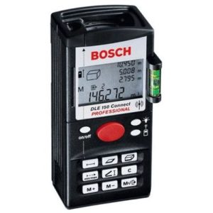 Lāzera tālmēra Bosch DLE 150 Connect Professional noma